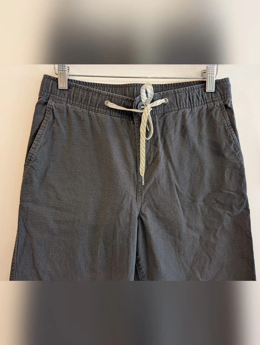 Vuori Women’s Ripstop Wide Leg Hiking Pant Dark Gray Gorpcore Outdoor Size S